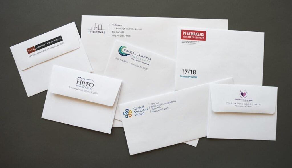 Envelope Printing Norwich